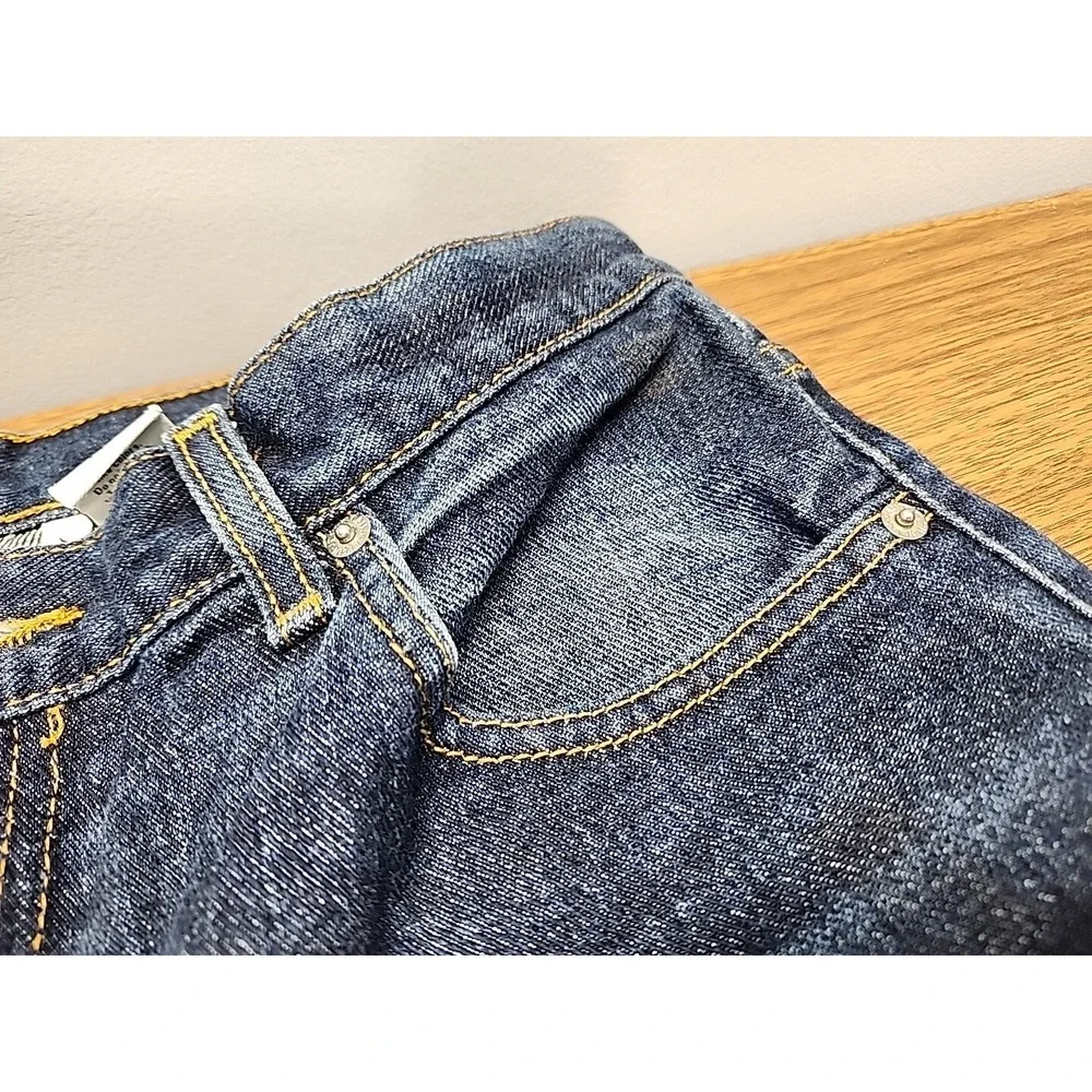 Calvin Klein Women's Omega Rinse Wash Blue‎ Denim Sz 14 Jeans 100% Cotton ~ VG